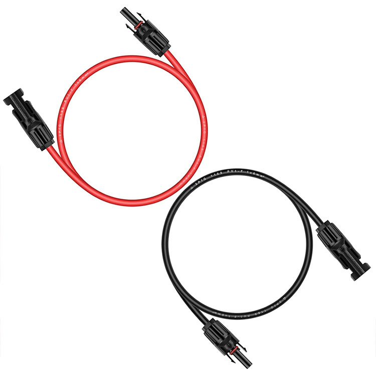 3 Ft 10AWG fotoelektriskais kabelis saules uzlādes kontrolierim